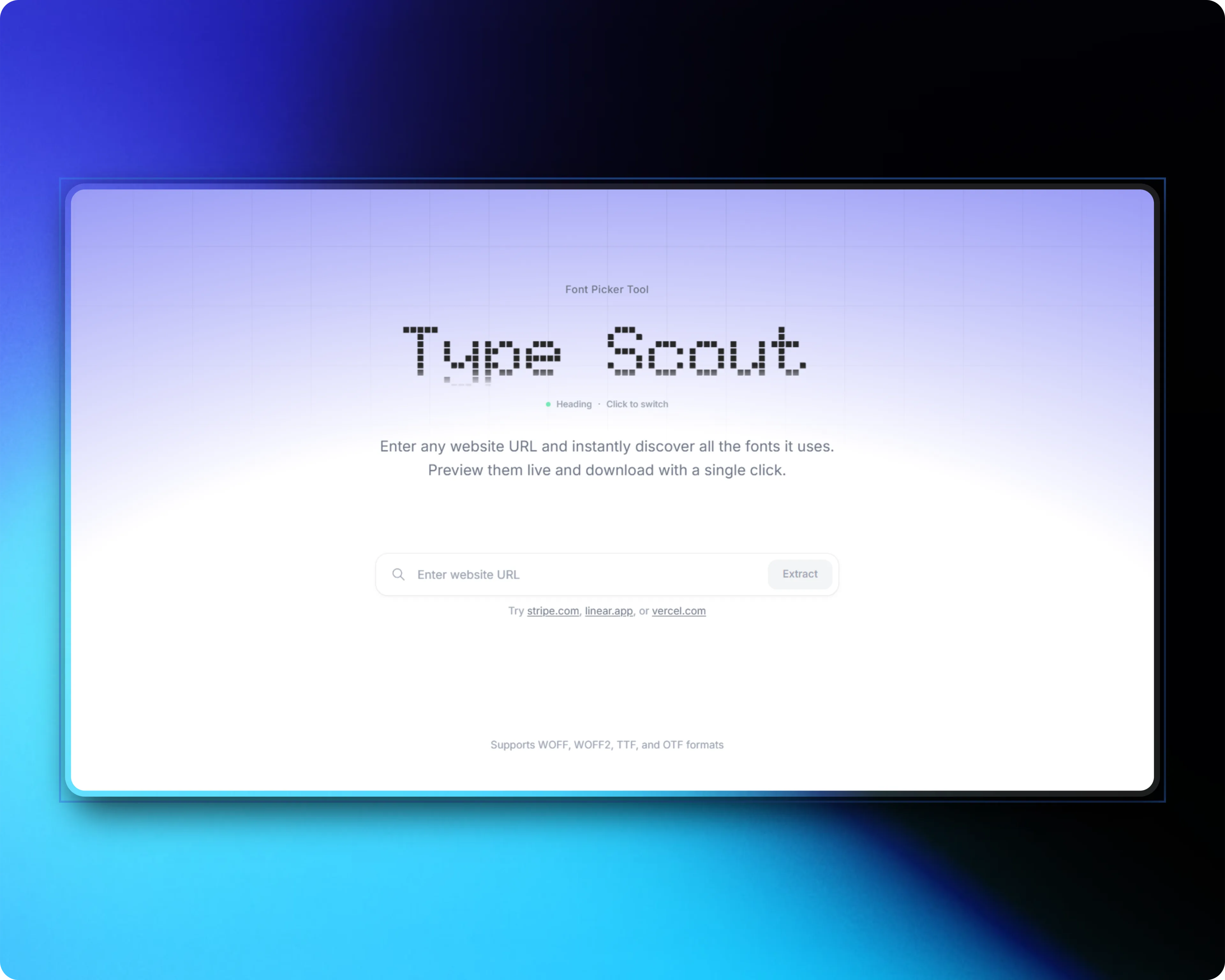 TypeScout project cover